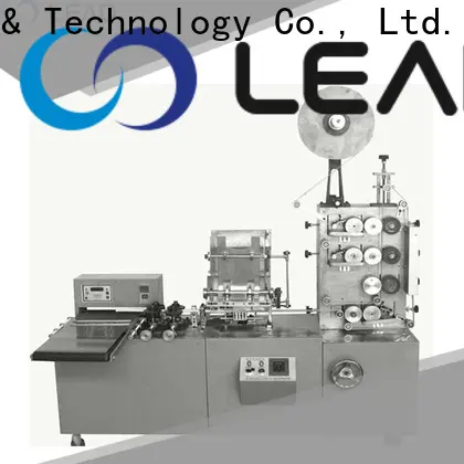 Lead machinery latest paper bag sealing machine company for spoon 1