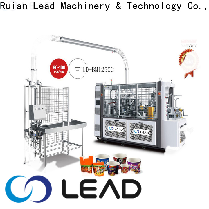 Lead Machinery paper plate making machine factory for production 1