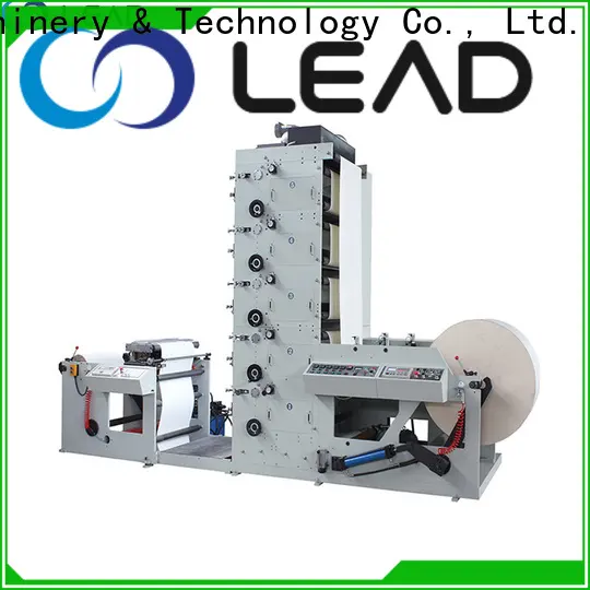 Lead machinery New multi color flexo printing machine suppliers for production 1