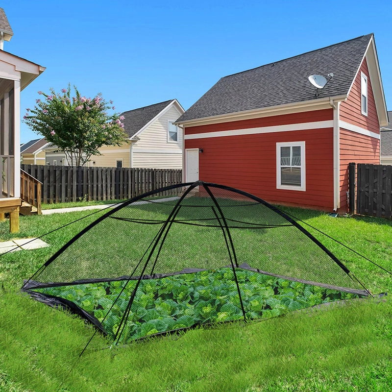 Outdoor Pond Covers 12x9ft 2 Zipper Doors Large Coverage Easy Assemble Multi-use 1