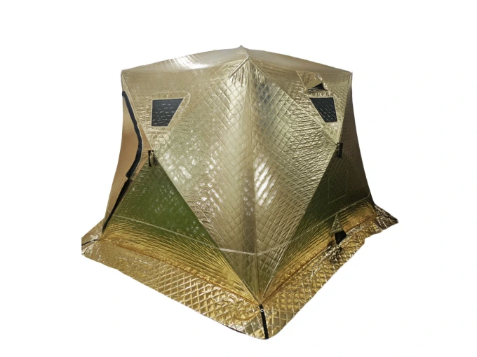 Insulated Gold BDG-01 Winter Desert Tent 3-Layer Fabric AC Port Big Space 1