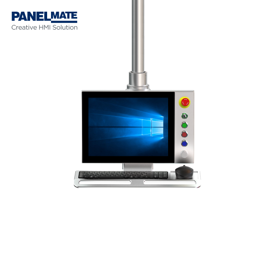 15-calowy komputer All-in-One z podpartym ramieniem i procesorem Intel Core 11th do automatyzacji 1