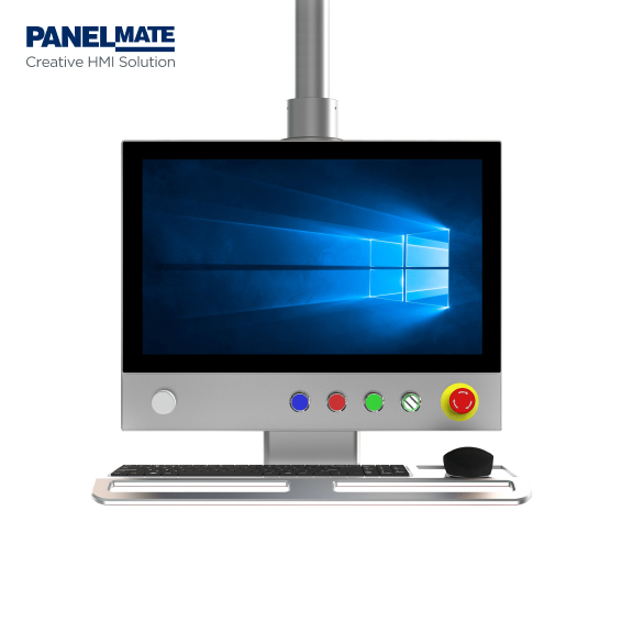 産業用途向けLCDディスプレイ解像度1920X1080搭載21.5インチカンチレバー産業用PC Panelmate 1