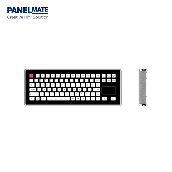 Ikb21150 Custom Cnc Pc Panel-mount Machining Keyboard Ethercat ...