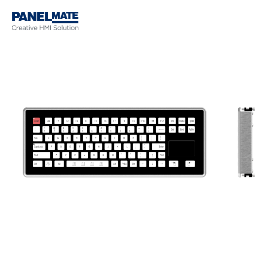 自動化用のタッチパッドを備えた18.5インチの産業キーボード 1