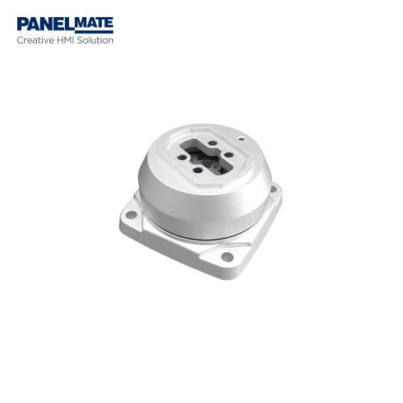 Top mounted splicer with vertical outlet 1