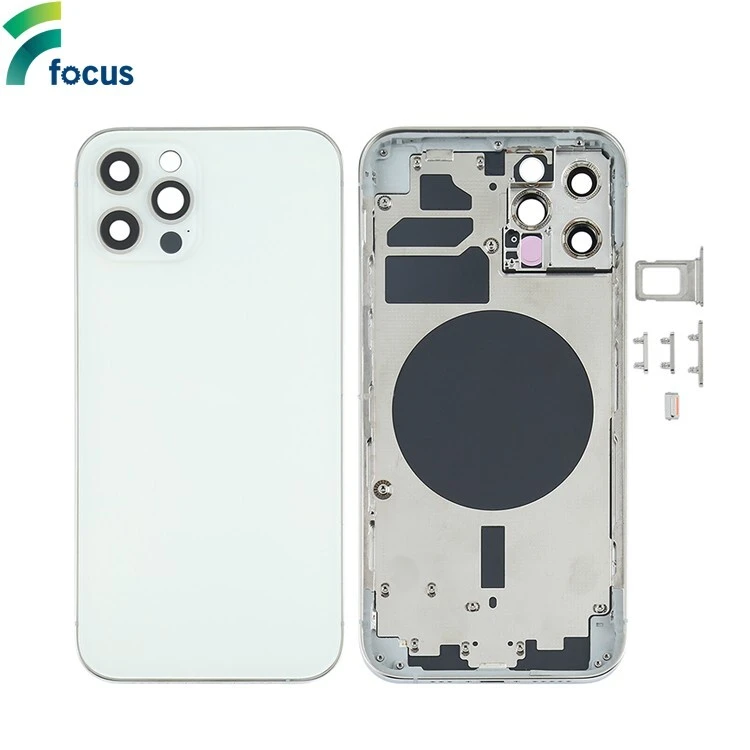 Wholesale Back Glass Housing For Iphone 11 12 13 14 15 16 Pro Max Battery Back Cover Glass With Frame For Iphone 5 6 7 8 Plus X Xr Xs Housing 1