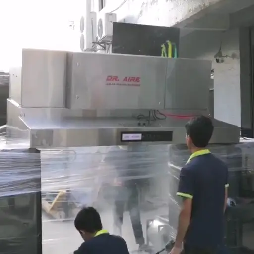 業務用厨房用排気フード 電気集塵機（ESP）付 DGRH-KA-6000 1