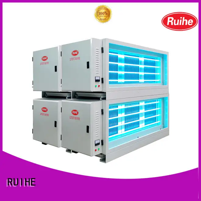 electrostatic precipitator diagram removal RUIHE Brand Kitchen Electrostatic Precipitator 1