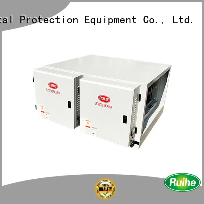 RUIHE Brand dgrhk10500 exhaust pass precipitator Kitchen Electrostatic Precipitator 1