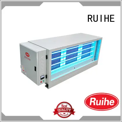 esp clean Kitchen Electrostatic Precipitator exhaust RUIHE company 1