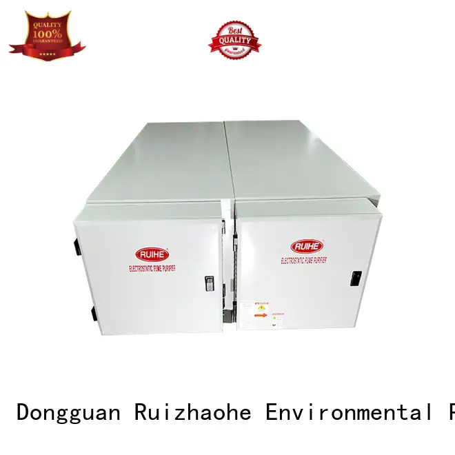 RUIHE Brand collecting rate electrostatic precipitator diagram 1