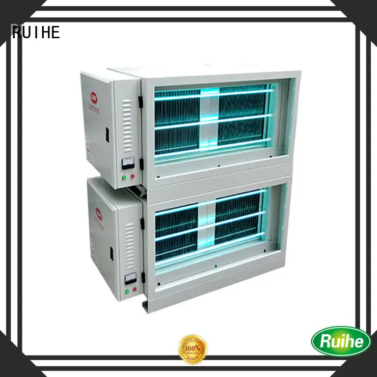 electrostatic precipitator diagram removal Kitchen Electrostatic Precipitator RUIHE Brand 1