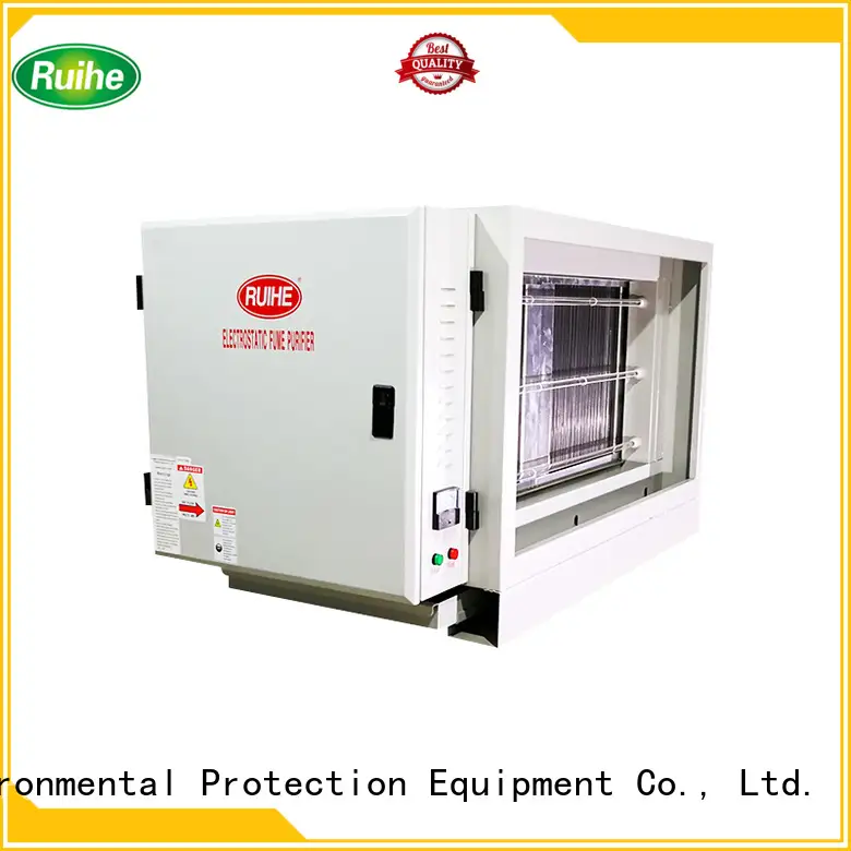 electrostatic precipitator price restaurant air electrostatic precipitator ESP quality RUIHE Brand 1