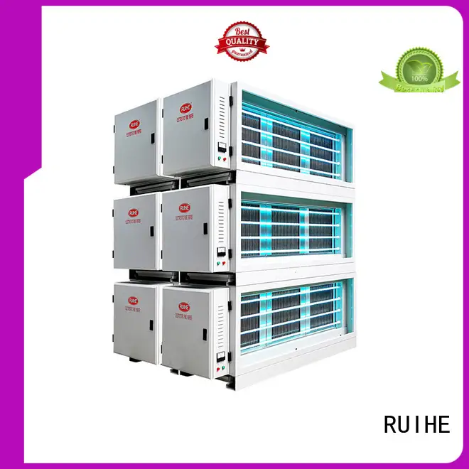 electrostatic precipitator diagram fume oil exhaust Kitchen Electrostatic Precipitator manufacture 1