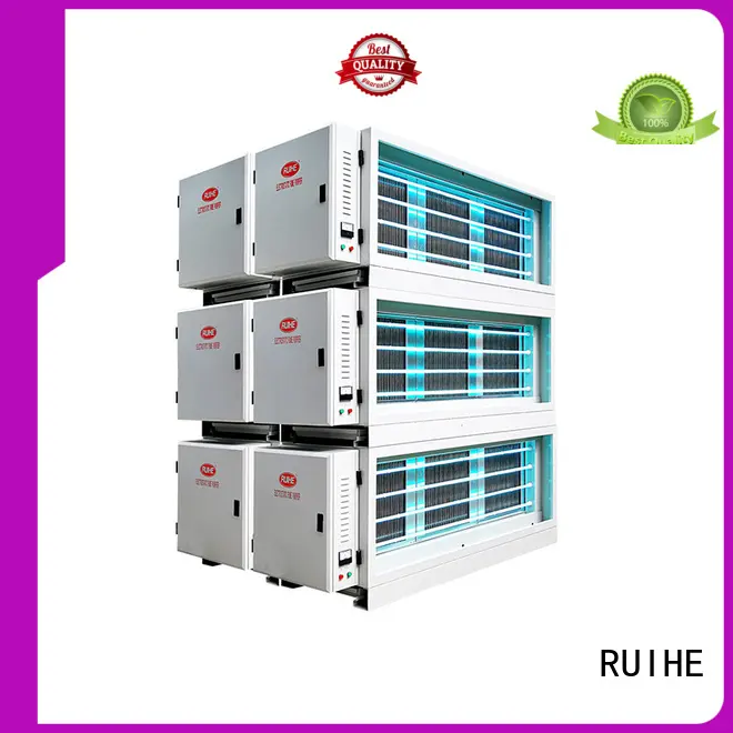 electrostatic precipitator diagram fume oil exhaust Kitchen Electrostatic Precipitator manufacture 1
