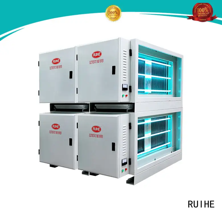 electrostatic precipitator diagram rate machine smoke RUIHE Brand 1