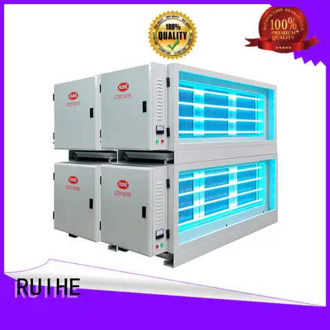 single extractor Kitchen Electrostatic Precipitator quality RUIHE Brand company 1
