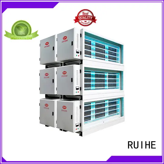 quality exhaust Kitchen Electrostatic Precipitator machine RUIHE Brand 1