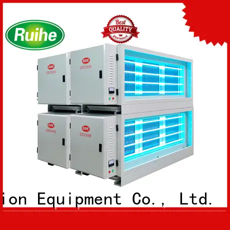 electrostatic precipitator diagram fume ruihe Kitchen Electrostatic Precipitator manufacture 1