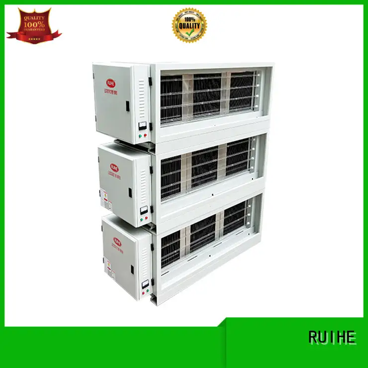 Wholesale single clean Kitchen Electrostatic Precipitator RUIHE Brand 1