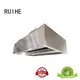RUIHE Brand ceiling style exhaust glass best island range hood 1