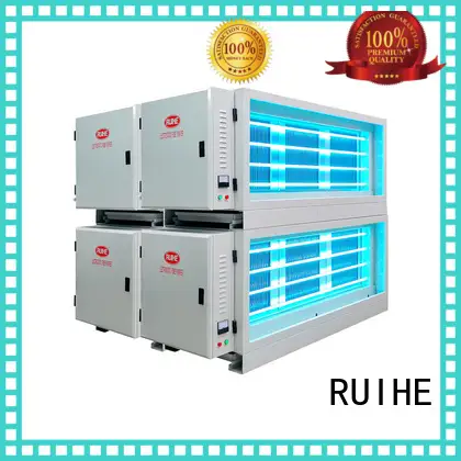 smoke double Kitchen Electrostatic Precipitator low RUIHE Brand 1