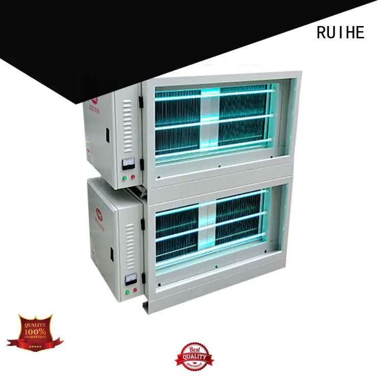 fume machine electrostatic precipitator diagram RUIHE Brand 1