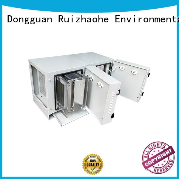 single clean commercial Kitchen Electrostatic Precipitator cleaner RUIHE Brand 1