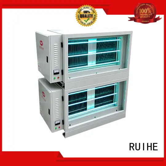 esp restaurant electrostatic precipitator diagram RUIHE manufacture 1