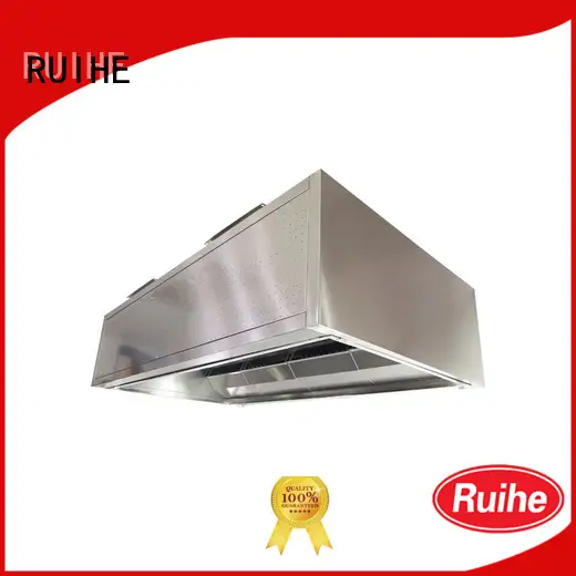RUIHE Brand exhaust ventilation commercial kitchen range hood commercial 1