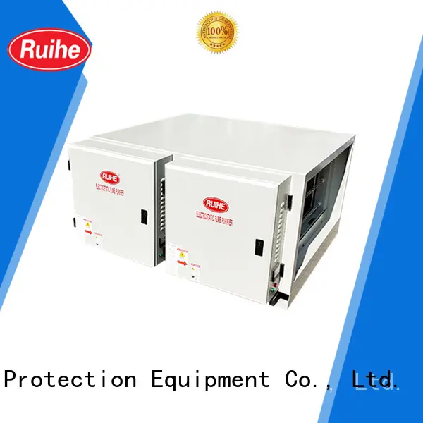esp quality lampblack OEM Kitchen Electrostatic Precipitator RUIHE 1