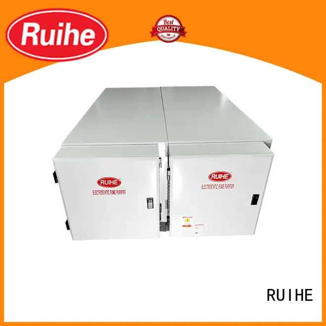ruihe lampblack RUIHE Brand electrostatic precipitator diagram factory 1