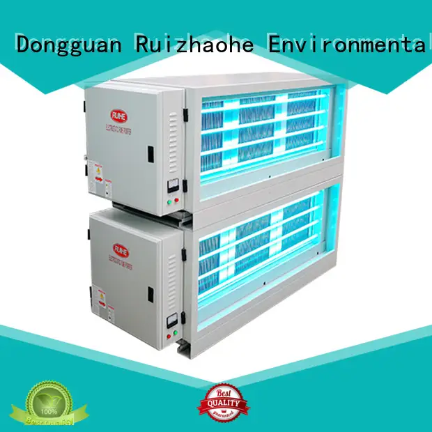 RUIHE Brand filter fume lampblack Kitchen Electrostatic Precipitator manufacture 1