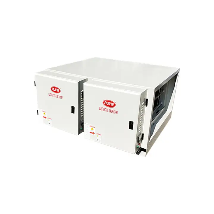 extractor Custom air filter Kitchen Electrostatic Precipitator RUIHE exhaust 1