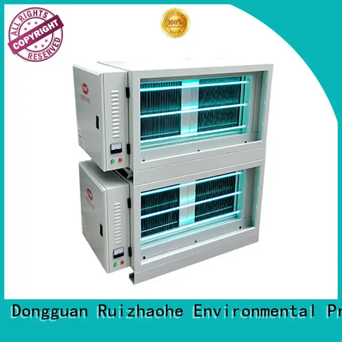 fume Custom pass Kitchen Electrostatic Precipitator air RUIHE 1