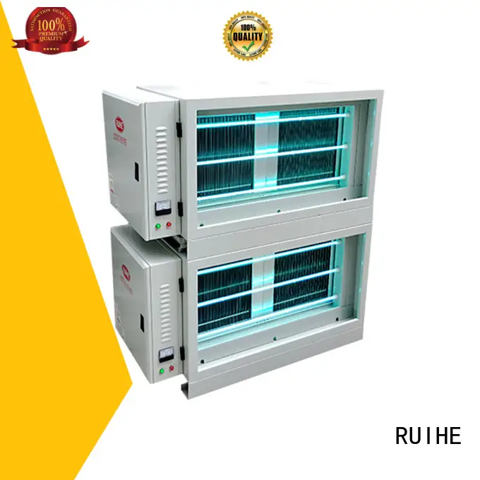 fume removal RUIHE Brand electrostatic precipitator diagram 1