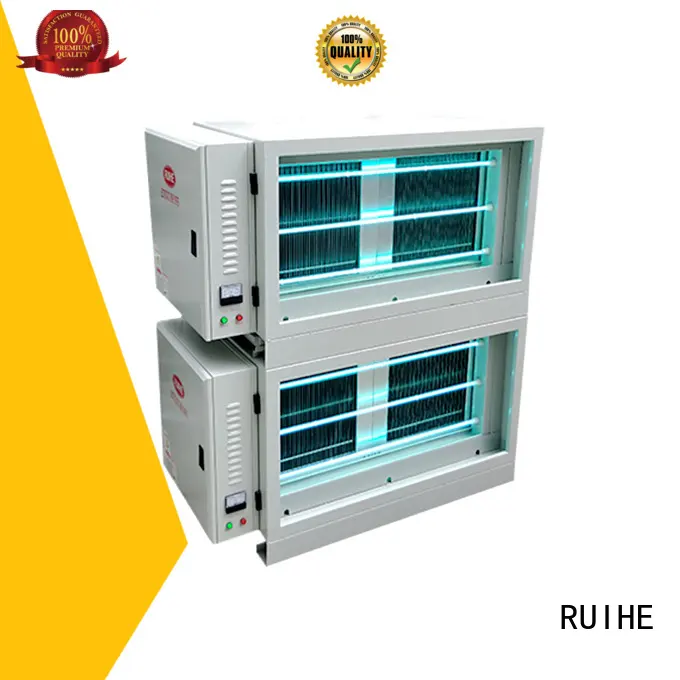 fume removal RUIHE Brand electrostatic precipitator diagram 1