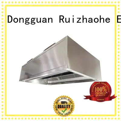 commercial kitchen range hood ventilation kitchen ceiling RUIHE Brand company 1