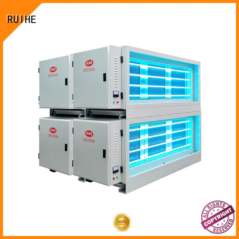 Quality RUIHE Brand electrostatic precipitator diagram smoke cleaner 1