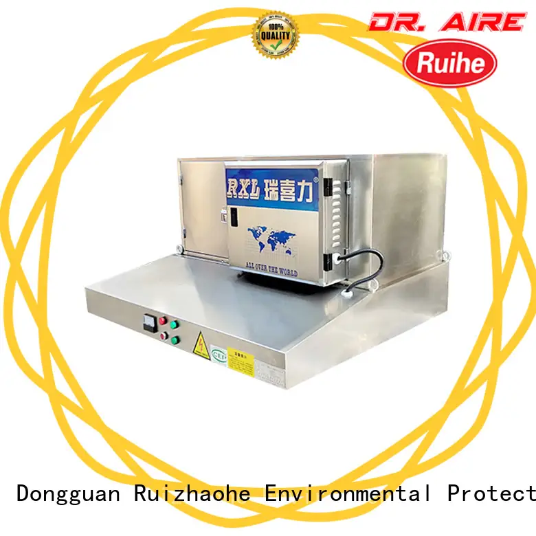 RUIHE / DR. AIRE kitchen commercial kitchen exhaust hood manufacturers for smoke 1