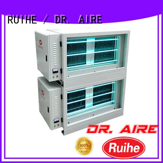 RUIHE / DR. AIRE dgrhk21000 electrostatic precipitator process factory for kitchen 1