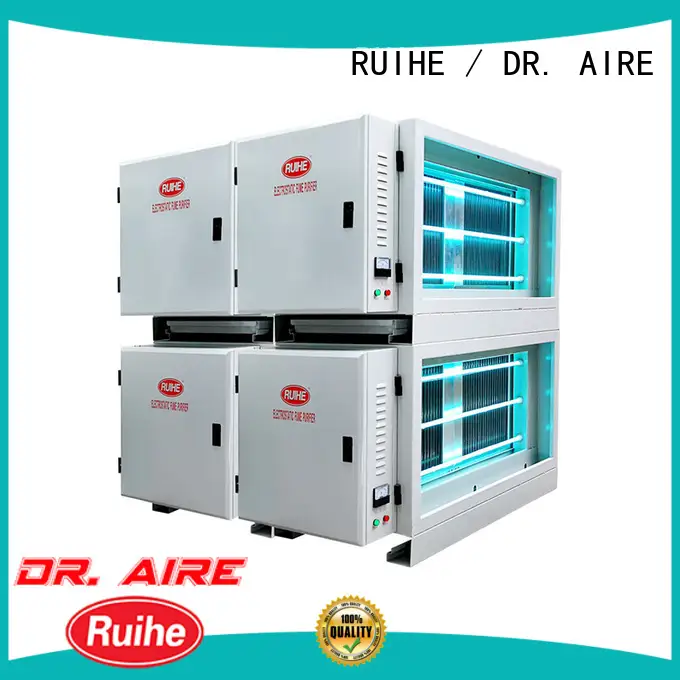 RUIHE / DR. AIRE dgrhk214000 electrostatic air purifier for business for smoke 1