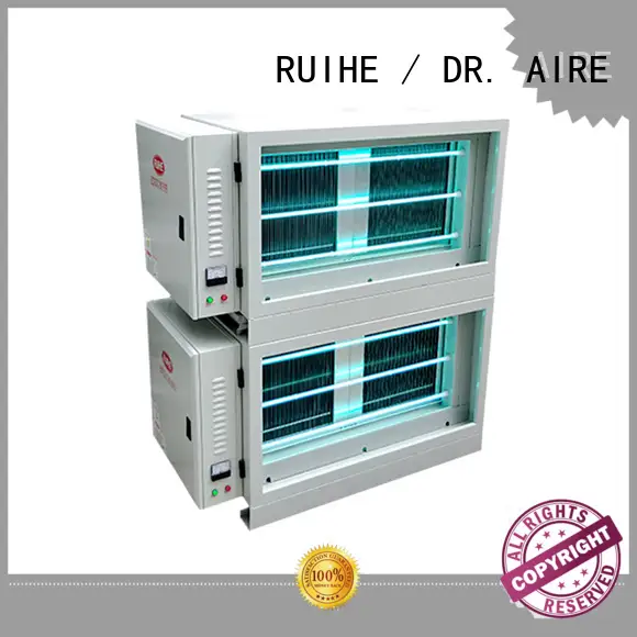 RUIHE / DR. AIRE High-quality commercial kitchen exhaust hood controls company for smoke 1