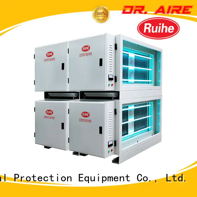 RUIHE / DR. AIRE dgrhk21000 commercial cooker hood extractor company for smoke 1