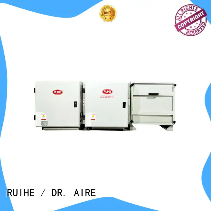 RUIHE / DR. AIRE Top kitchen exhaust electrostatic precipitator for business for kitchen 1