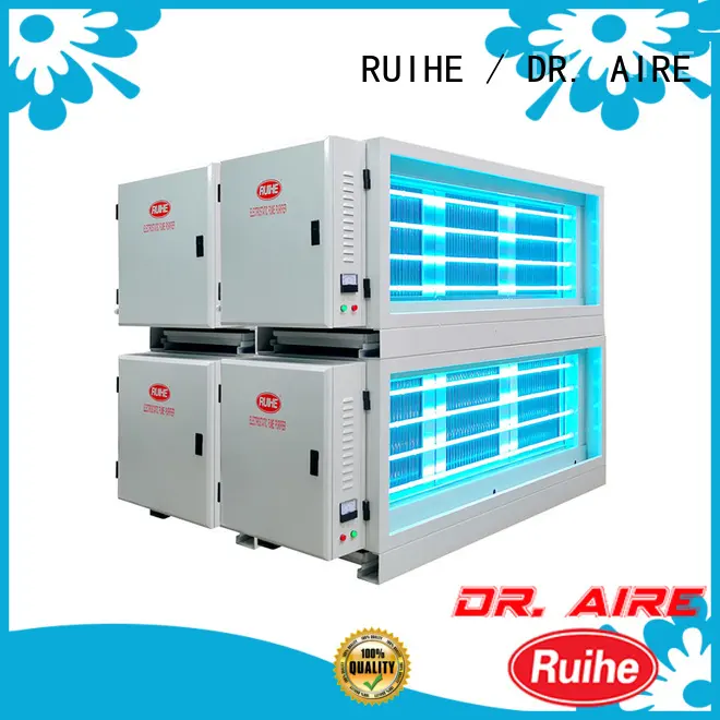 RUIHE / DR. AIRE emission electric kitchen scrubber manufacturers for smoke 1