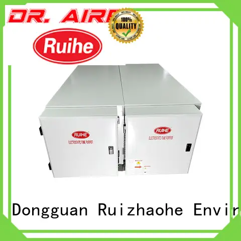 RUIHE / DR. AIRE oil electrostatic filter for kitchen exhaust company for smoke 1