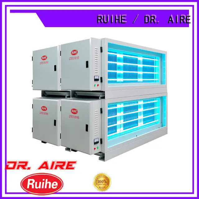 RUIHE / DR. AIRE Custom industrial electrostatic air filter company for kitchen 1