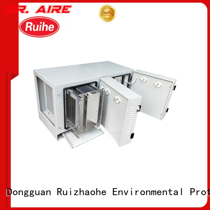 RUIHE / DR. AIRE oil electrostatic precipitator process Supply for smoke 1